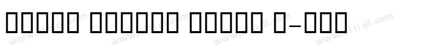 Tinta Arabic Extra B字体转换